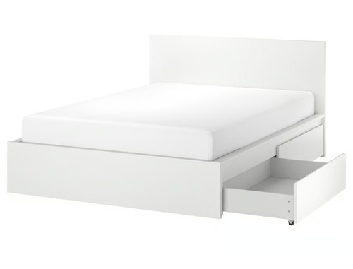 Ikea bed frame king - bed,